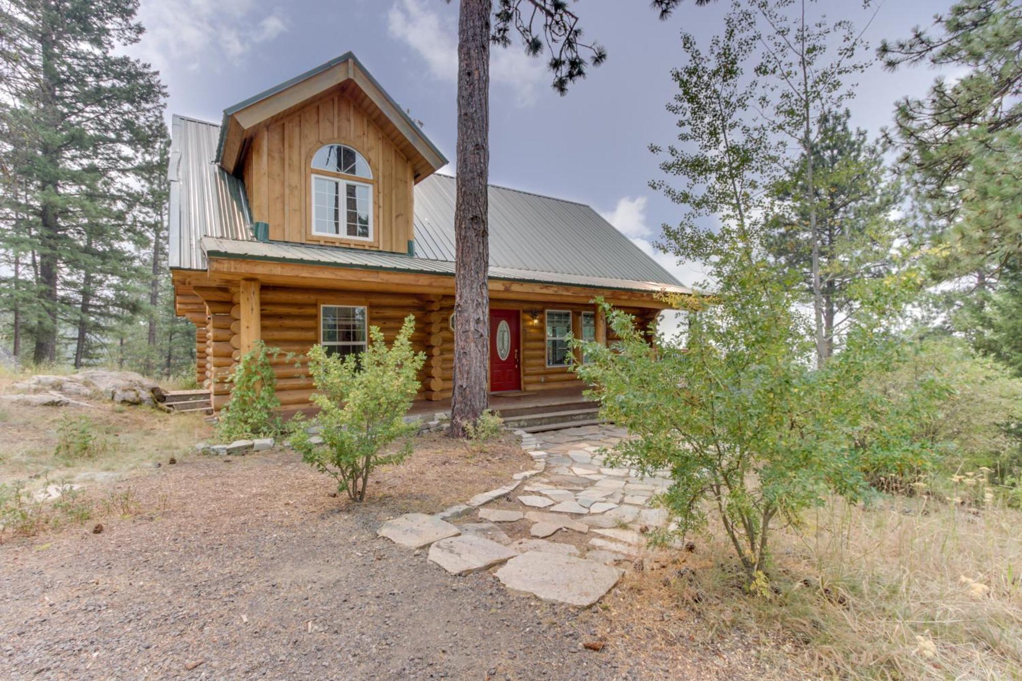 Cascade Lakeview Log Cabin エクステリア 写真