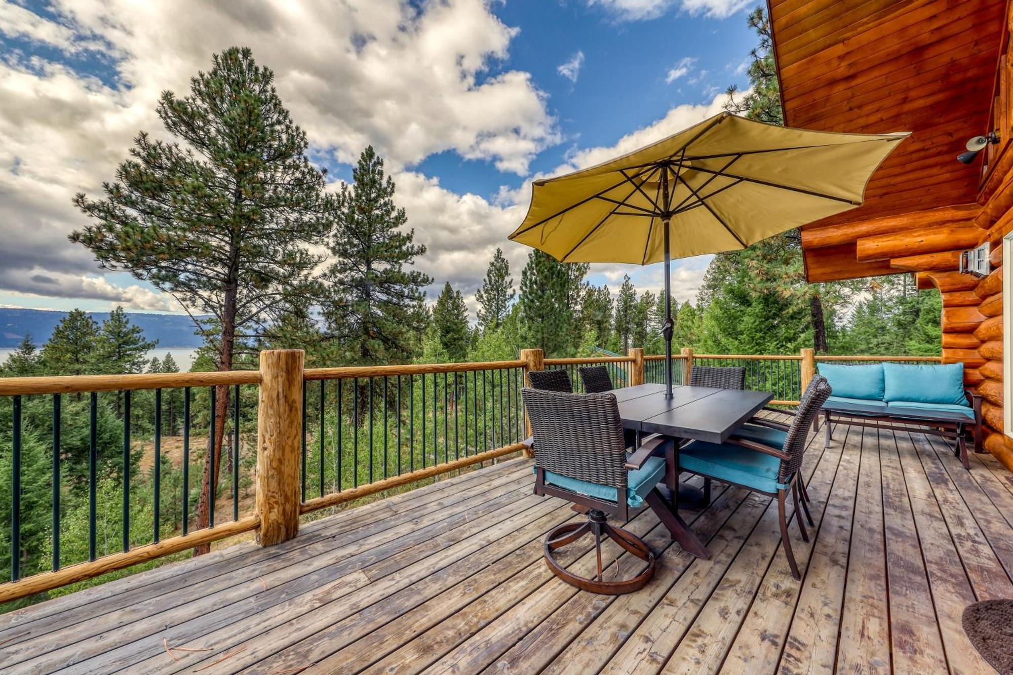 Cascade Lakeview Log Cabin エクステリア 写真