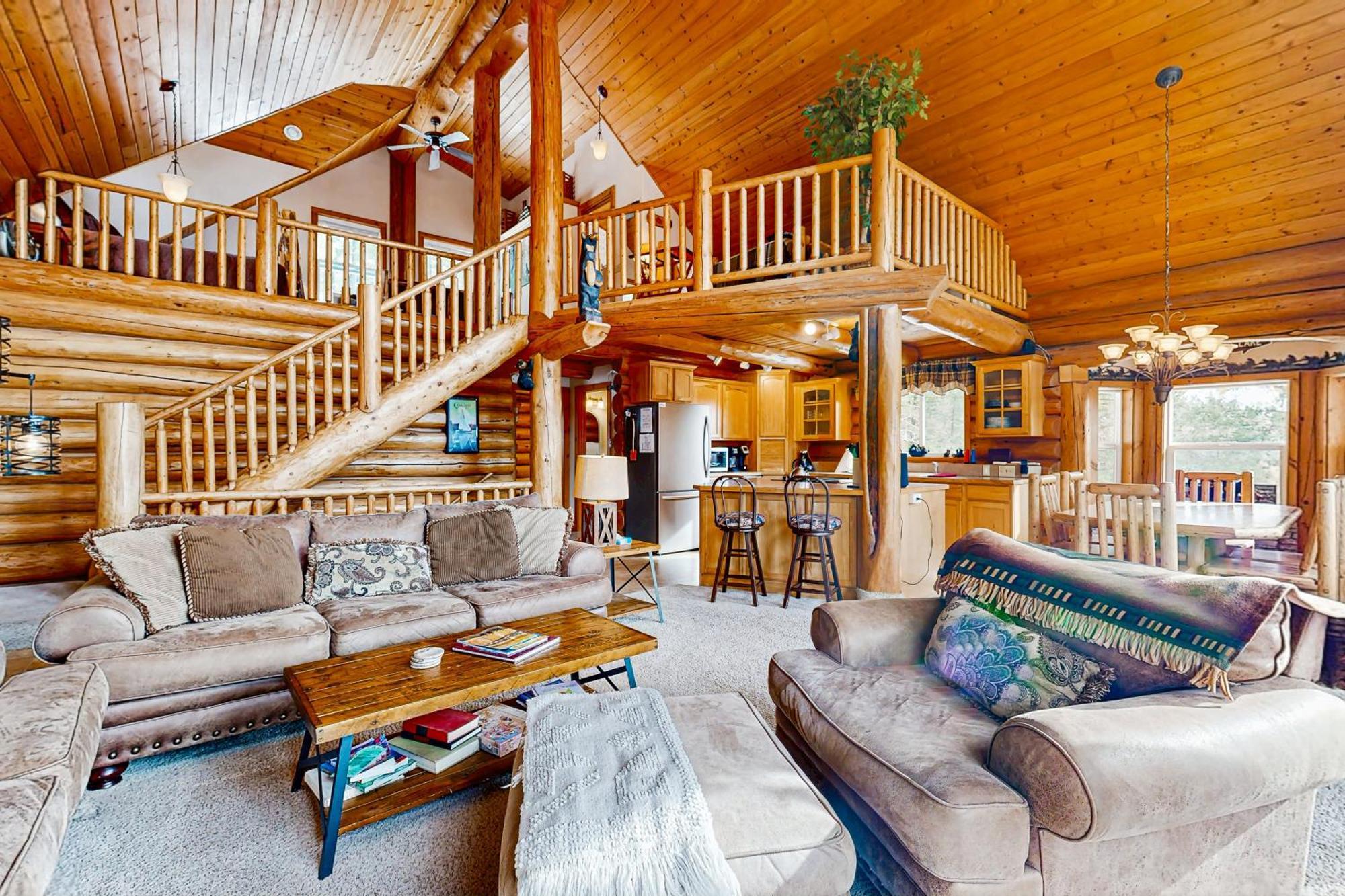 Cascade Lakeview Log Cabin エクステリア 写真